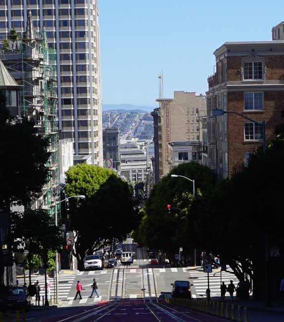 San Francisco MUNI cable car 12